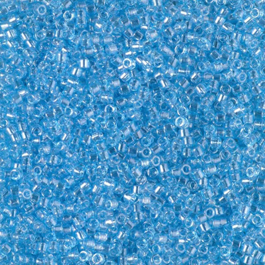 11/0 – Miyuki Delica - 5g Bag - Transparent Sky Blue Luster – DB1890