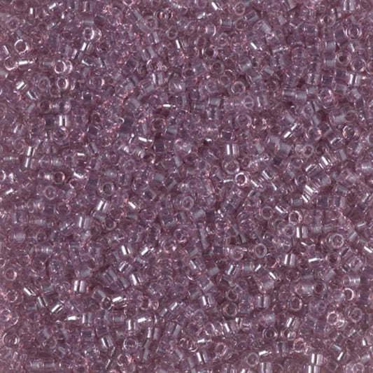 11/0 – Miyuki Delica - 5g Bag - Transparent Smoky Amethyst Luster – DB1893