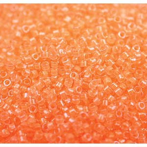 10/0 - Miyuki Delica - 5g Bag - Luminous Creamsicle - DBM2033