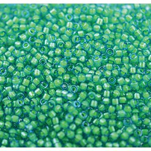 11/0 – Miyuki Delica - 5g Bag – Luminous Mermaid Green – DB2053