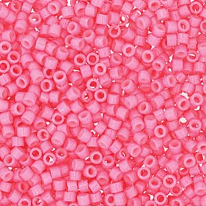 11/0 – Miyuki Delica - 5g Bag – Duracoat Opaque Carnation – DB2117