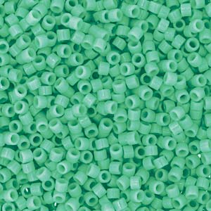 11/0 – Miyuki Delica - 5g Bag – Duracoat Opaque Sea Opal – DB2125