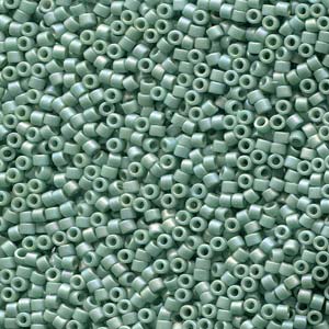 11/0 – Miyuki Delica - 5g Bag – Glazed Opaque Glaze Rainbow Celandon – DB2313
