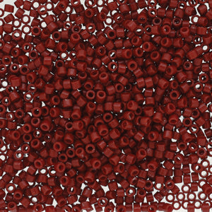11/0 – Miyuki Delica - 5g Bag – Duracoat Opaque Barn Red – DB2354