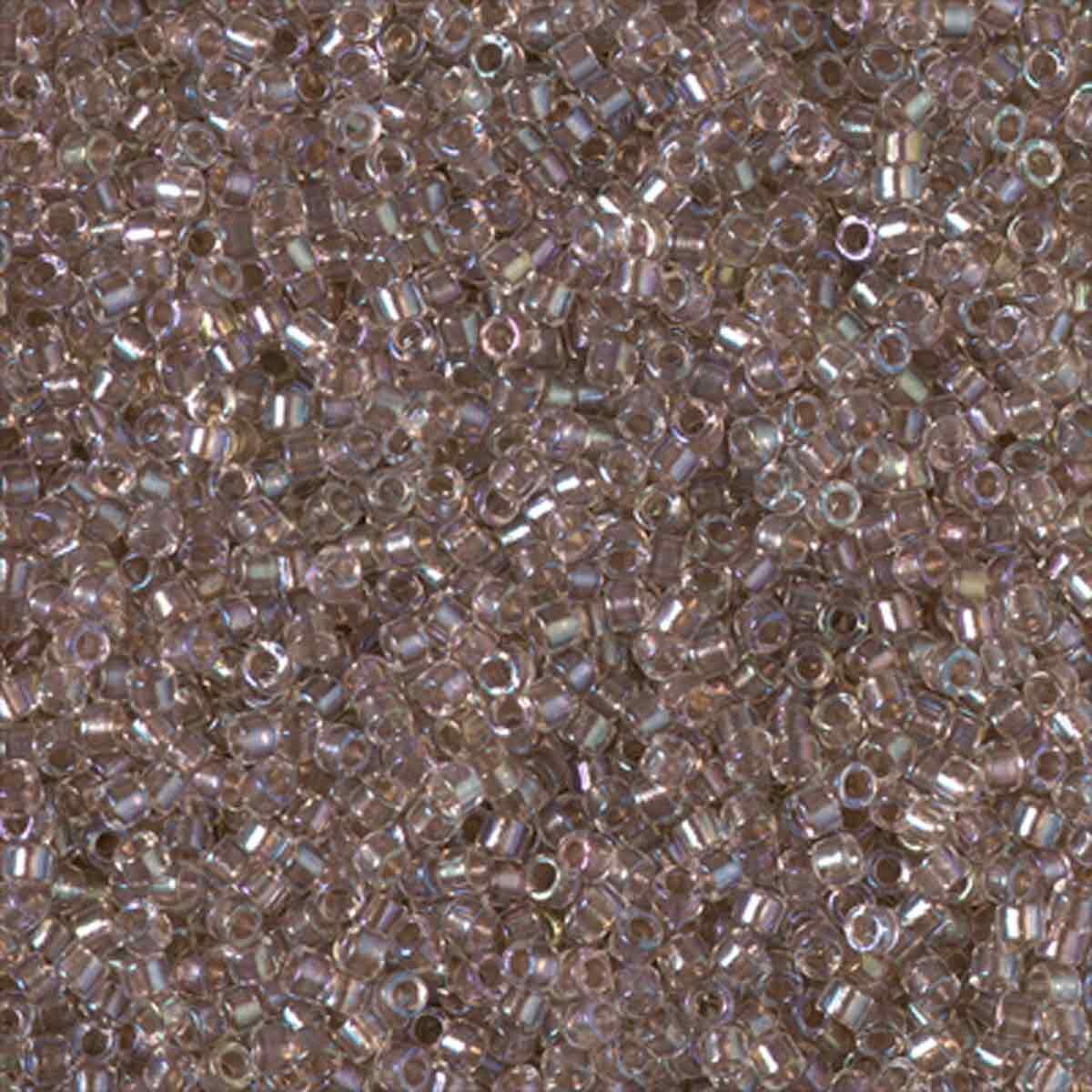 11/0 – Miyuki Delica - 5g Bag - Fancy Lined Rose Taupe – DB2395