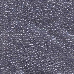 11/0 – Miyuki Delica - 5g Bag – Lined Crystal Grey Luster – DB0242
