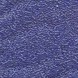 10/0 - Miyuki Delica - 5g Bag - Medium Blue Lustre - DBM0243