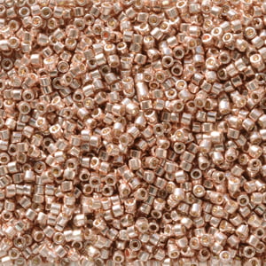 11/0 – Miyuki Delica - 5g Bag  –  Duracoat Galvanised Bright Copper – DB2503