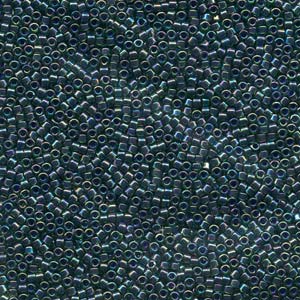 11/0 – Miyuki Delica - 5g Bag  – Luster Teal Iris – DB0276