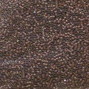11/0 – Miyuki Delica - 5g Bag – Lined Amber Taupe AB – DB0287