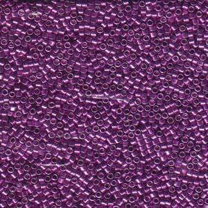 11/0 – Miyuki Delica - 5g Bag - Galvanized Fuchsia – DB0431