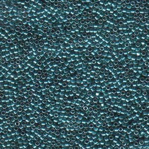 11/0 – Miyuki Delica - 5g Bag – Galvanized Peacock Blue Dyed – DB0432