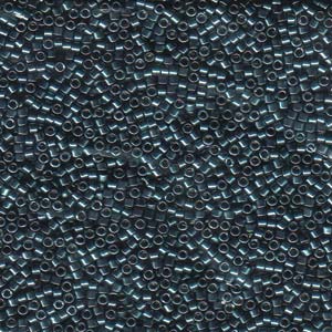11/0 – Miyuki Delica - 5g Bag – Galvanized Dark Steel Blue – DB0451