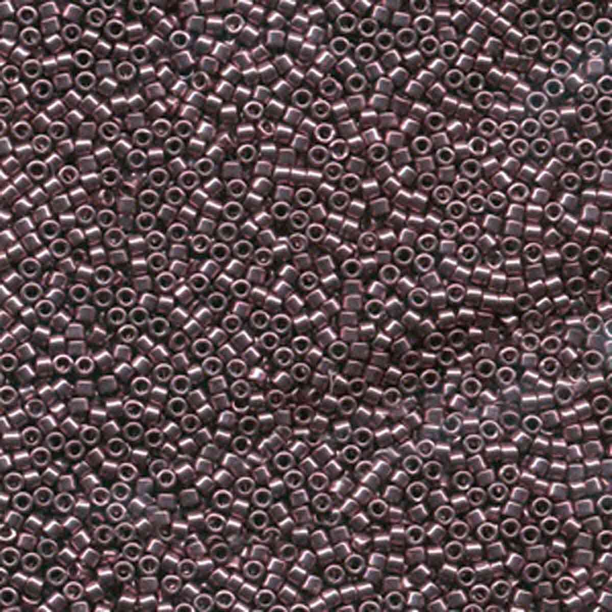 11/0 – Miyuki Delica - 5g Bag - Nickle Plated Dyed Light Purple – DB0454