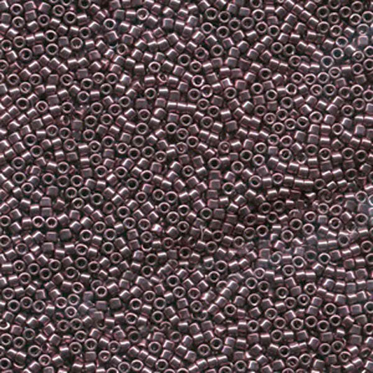 11/0 – Miyuki Delica - 5g Bag - Nickle Plated Dyed Light Purple – DB0454