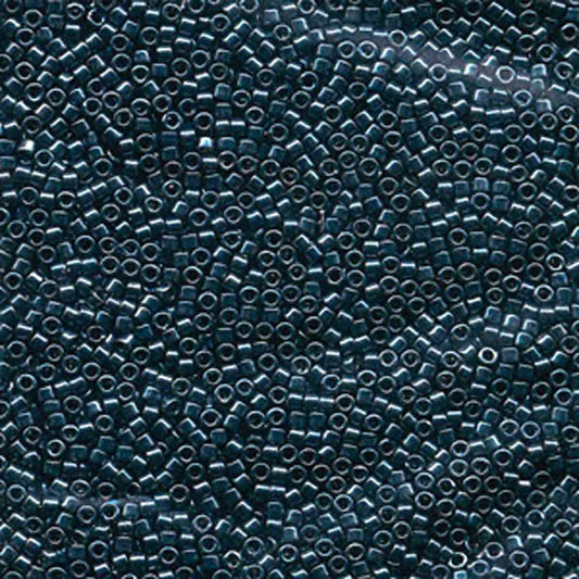 11/0 – Miyuki Delica - 5g Bag - Nickel Plated Dyed Midnight Blue – DB0465