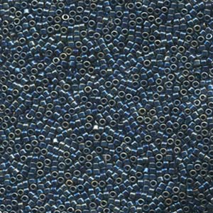 11/0 – Miyuki Delica - 5g Bag – Dark Blue AB – DB0514