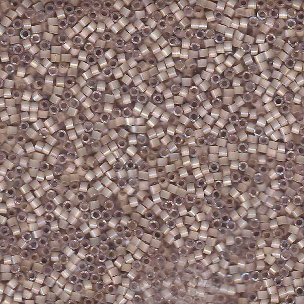 11/0 – Miyuki Delica - 5g Bag - Dyed Smoky Quartz Silk Satin – DB0680
