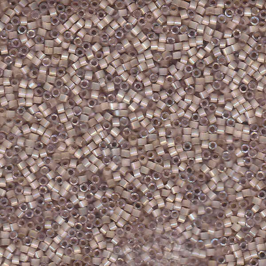11/0 – Miyuki Delica - 5g Bag - Dyed Smoky Quartz Silk Satin – DB0680