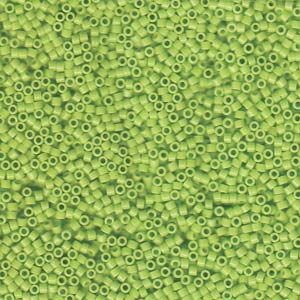 15/0 - Miyuki Delica - 5g Bag - Opaque Chartreuse - DBS0733