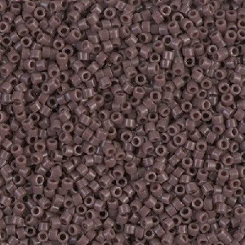 11/0 – Miyuki Delica - 5g Bag - Opaque Dark Mauve – DB0735