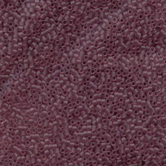 11/0 – Miyuki Delica - 5g Bag - Matte Transparent Smoky Amethyst – DB0765