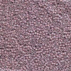 11/0 – Miyuki Delica - 5g Bag – Matte Opaque Lilac AB – DB0875