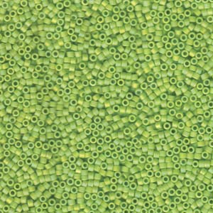 11/0 – Miyuki Delica - 5g Bag – Matte Opaque Chartreuse AB – DB0876