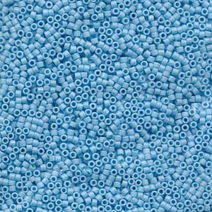 11/0 – Miyuki Delica - 5g Bag – Matte Opaque Sky Blue AB – DB0879