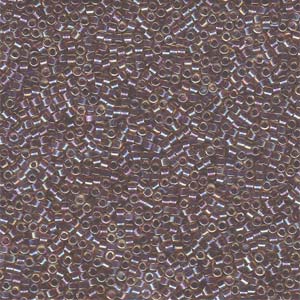 11/0 – Miyuki Delica - 5g Bag – Berry Lined Light Topaz AB – DB0091