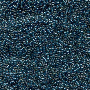 11/0 – Miyuki Delica - 5g Bag – Sparkling Teal Lined Topaz – DB0921