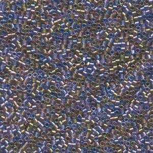 11/0 – Miyuki Delica - 5g Bag – Lined Purple/Bronze Mix – DB0986