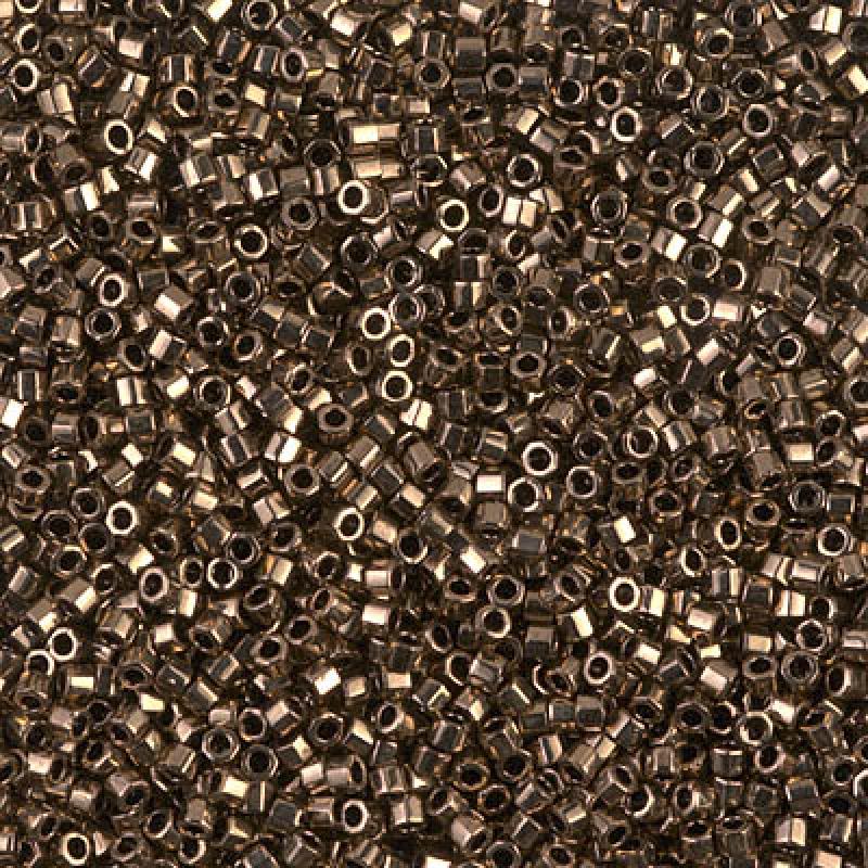 11/0 – Miyuki Hex Cut Delica - 5g Bag – Metallic Bronze – DBC0022