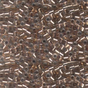 8/0 – Miyuki Delica - 5g Bag  – Copper Lined Crystal – DBL0037