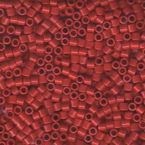 8/0 – Miyuki Delica - 5g Bag – Opaque Red – DBL0723