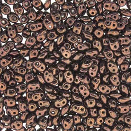 MiniDuo 2x4mm - 5g - Jet Bronze - 23980/14415