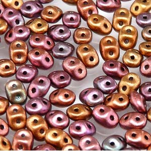 MiniDuo 2x4mm – 5g – Violet Gold Rainbow – 00030/01620