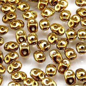 MiniDuo 2x4mm – 5g – Crystal Full Amber – 00030/26440