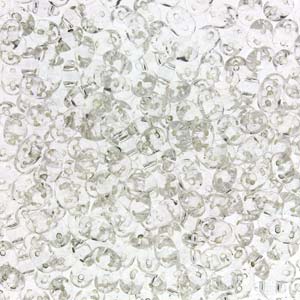 SuperDuo 2.5x5mm 24g Tube – Silver Lined Crystal