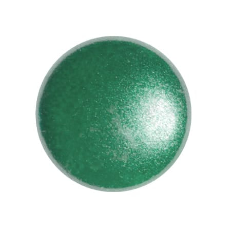 Czech Glass Cabochon 18mm – Dark Green Pearl