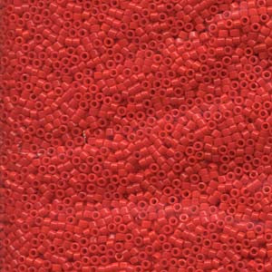 11/0 – Miyuki Delica - 5g Bag - Opaque Light Siam – DB0727