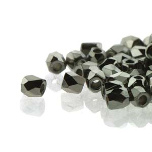 2mm True2 Firepolish Beads x 120 – Full Chrome