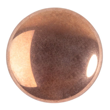 Czech Glass Cabochon 25mm – Full Capri Gold
