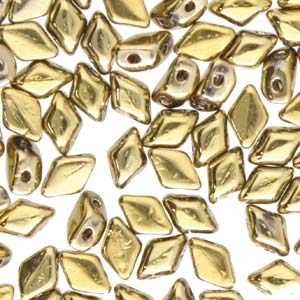 Mini Gemduo 6x4mm - 5g - Crystal Full Amber