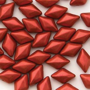 Mini Gemduo 6x4mm - 5g - Chalk Lava Red