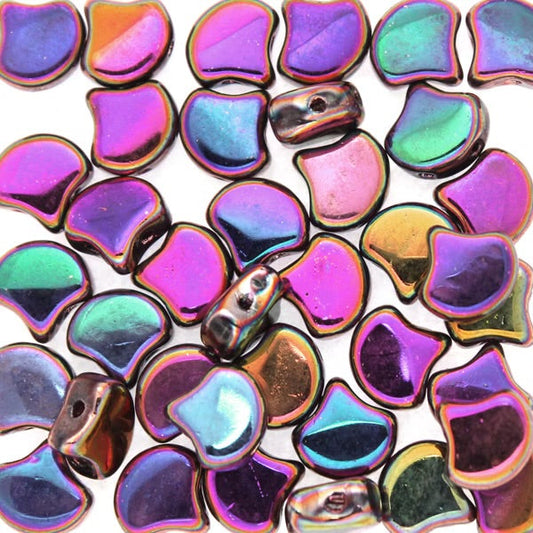 Ginko Beads 7.5mm – 10g Pack (approx 35 beads) – Crystal Full Vitex