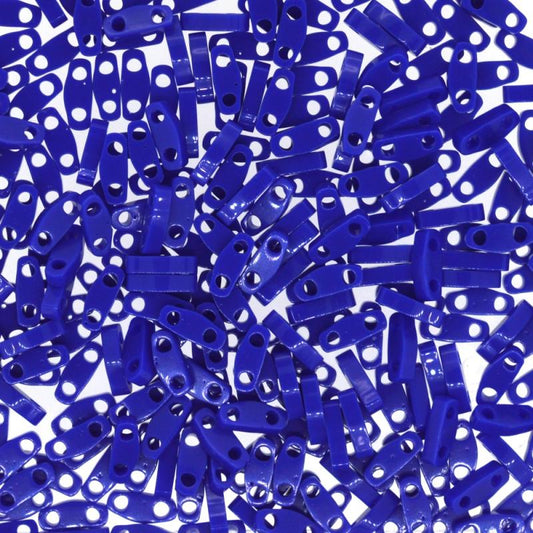 Miyuki Quarter Tila Beads - 5g Bag – Opaque Cobalt Blue - QTL0414