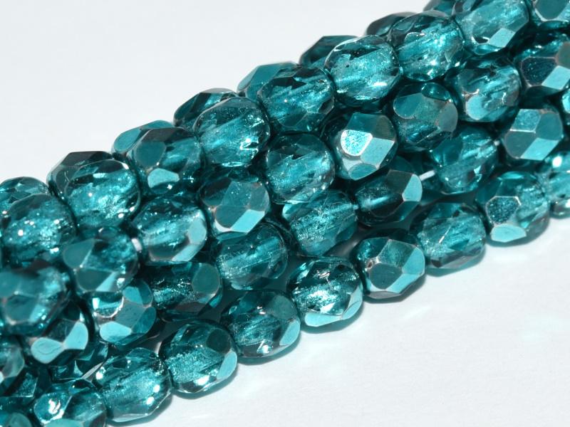 4mm Czech Fire Polish – 00030/67642 – Crystal Marine Metallic Ice x 100