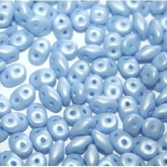 SuperDuo 2.5x5mm 25g Bag – Powdery Pastel Blue