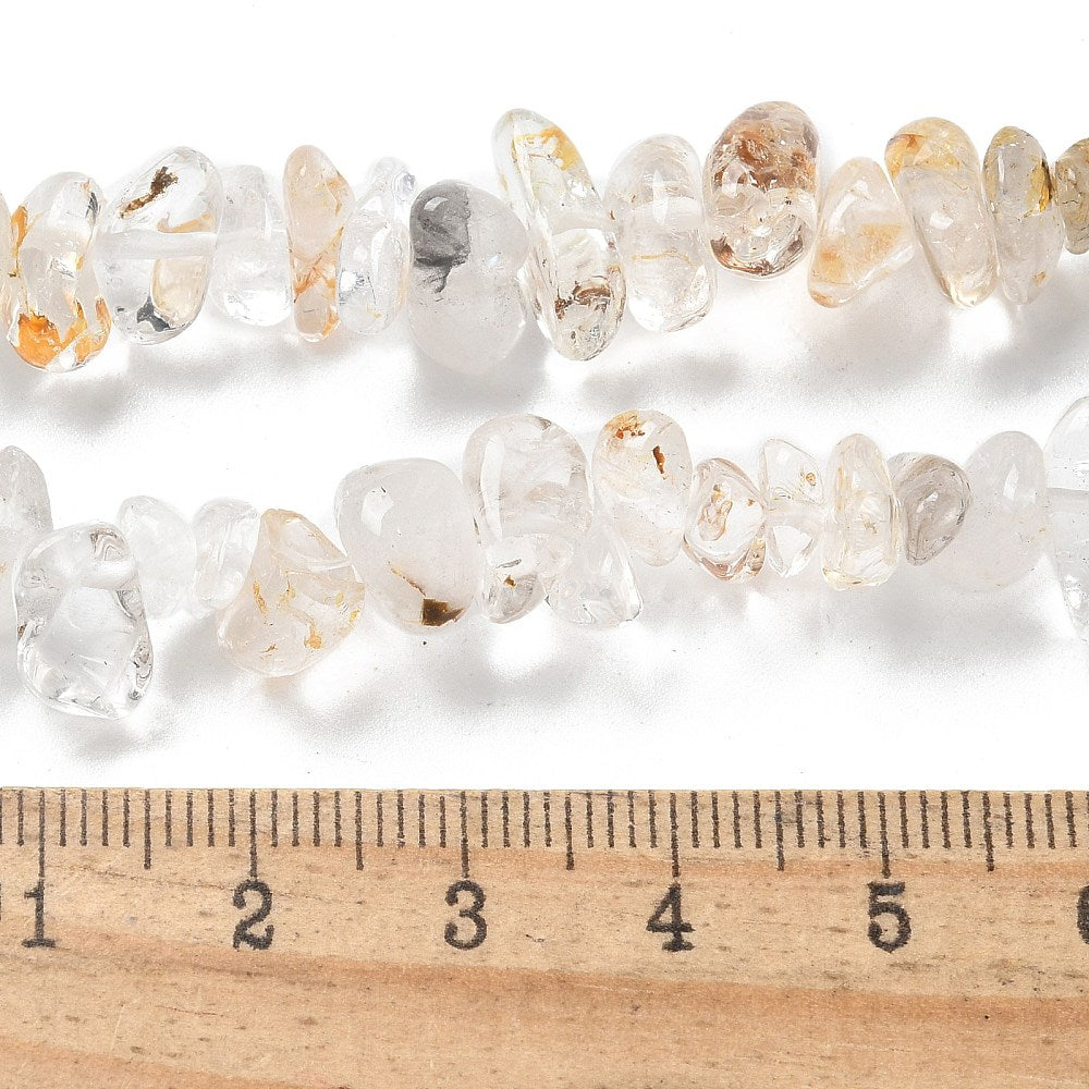 Natural Herkimer Diamond Beads Strands, Chip
